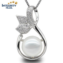 Fashion Pearl Pendant 9-10mm AAA Button Pearl Lucky Pearl Pendant